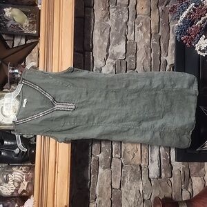 Lina Tomei  made in Italy Linen Dress sz S